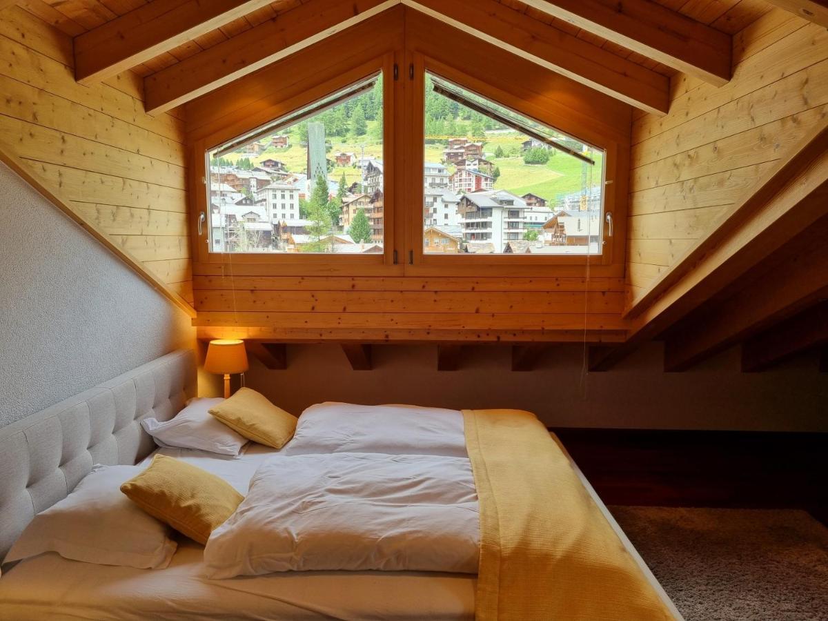 Chalet Haus Perla サース フェー エクステリア 写真